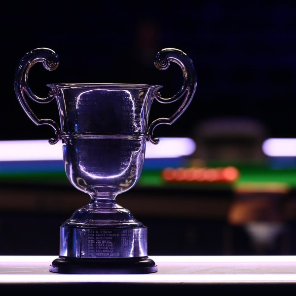 The English Amateur Snooker Championship trophy.