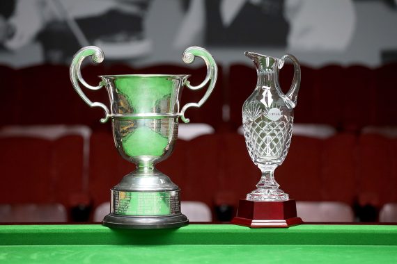 Image of the English Amateur Snooker Championship Trophy.