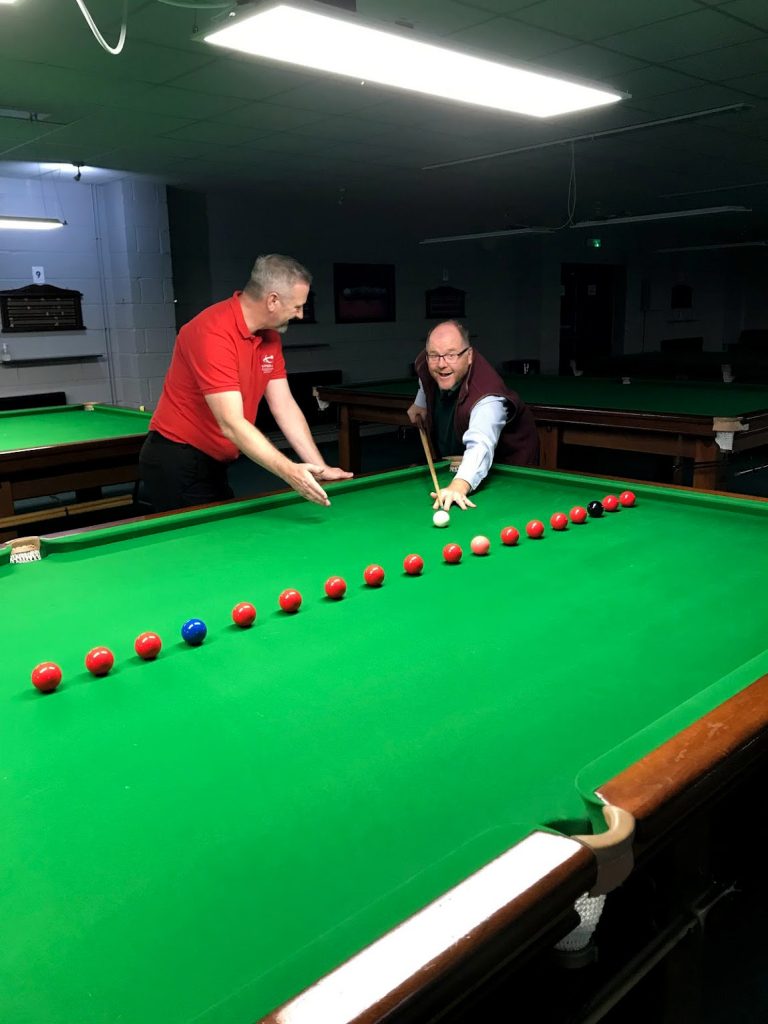 Woodside Snooker Centre Welcomes George Freeman MP
